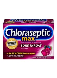 Chloraseptic Max Wild Berries 15 Loz