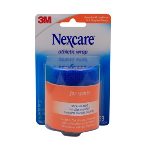 Nexcare No Hurt Wrap 3X 2.2 Yds Blue