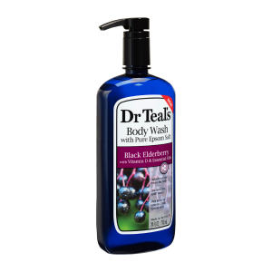 Dr Teals Body Wash With Epsom Salt Black Elderberry 710 Ml