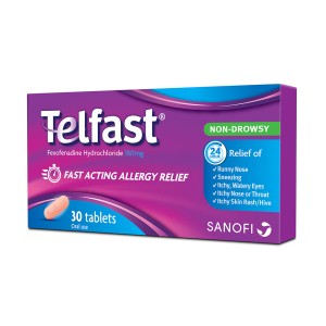 Telfast 180Mg 30Tabs