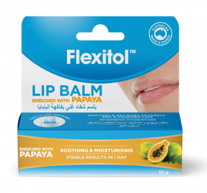 Flexitol Lip Balm Papaya 10Gm