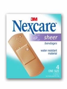 Nexcare Sheer Bandage 4'S