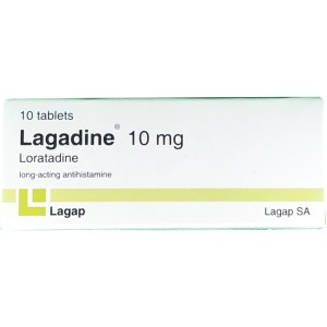 Lagadine 10Mg Tab 10S