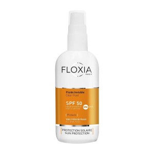 Floxia Clear Fluid Spf 50 High Protection For All Skin Types 125 Ml