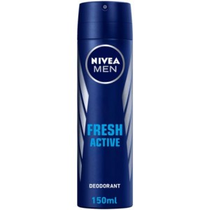 Nivea Men Deo Spray Fresh Active 150Ml (Nv323)