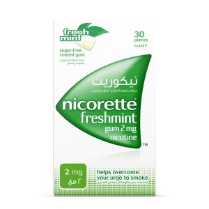 Nicorette Freshmint 2Mg Gum 30S