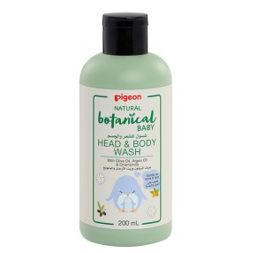 Pigeon Natural Botanical Baby Head & Body Wash 200Ml