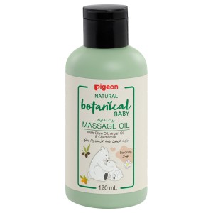 Pigeon Natural Botanical Baby Massage Oil 120Ml