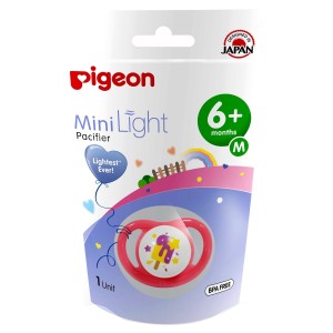 Pigeon Minilight Pacifier 6+ Months 1Pc 78460