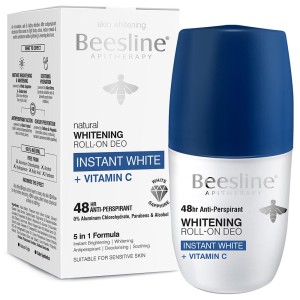 Beesline White Roll On Deo Instant White 50 Ml (Bl8814)