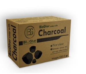 Bio Ghar Soap With Charcoal 100Gm
