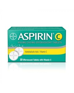 Aspirin C Eff Tab 10'S