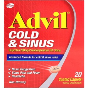 Advil Cold Sinus Caplet 20S