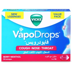 Vicks Vapo Drops Berry 36Lz 4'S