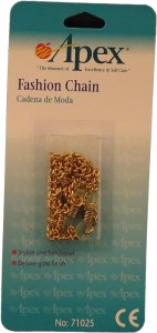 Apex 71025 Fashion Chain Gold