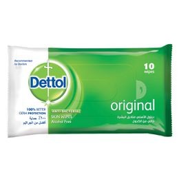 Dettol Anti-B Wipes Skincare 10S