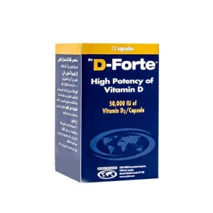 D-Forte 50000 Iu Caps 12S
