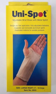 Uni Spot Wrist Supp L