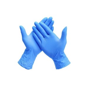 Hms Nitrile Gloves P/F (M)