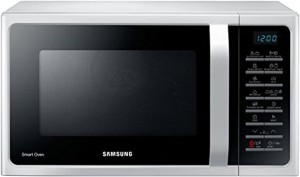 Samsung 28 Liters Microwave Grill & Convection with Healthy Cooking, White - MC28H5015AW"Min 1 year manufacturer warranty"