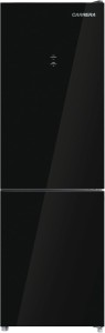 Carrera 2-Door Combi Refrigerator – 317L Total Capacity, No Frost, Multi Airflow, LED Touch Display, Black Glass, Low Noise, Counter Depth