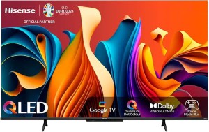 Hisense 65 inch QLED Smart TV Q7N-Quantum Dot Colour, AI Picture, Dolby Vision, Dolby Atmos, Share to TV, Voice Control, Filmmaker Mode, Youtube, Netflix, Disney+ and Shahid, 65Q7N (2024 UAE Version)