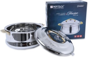 MINTAGE CASSEROLE GLACIER-5000 ML (GOLDEN PVD HANDLE)