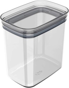 Ou Hermetic Rectangular Canister Block, 1.5 Liter Capacity, Natural