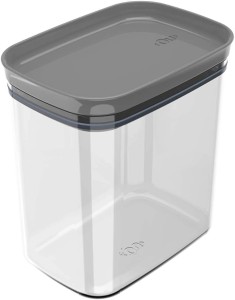 Ou Airtight Rectangular Food Containers Block Design Varis Sizes And Colors (Grey, 1.5L)