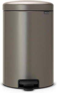 Brabantia NewIcon Pedal Bin-20L Platinum