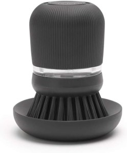 Brabantia Soap Dispensing Dish Brush Dark Grey