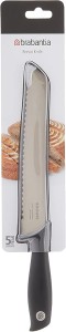 Brabantia Tasty+ Bread Knife - Dark Grey