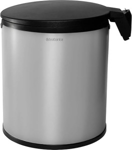 Brabantia Built-in Bin, 15 litre - Brilliant Steel