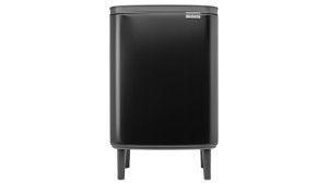 Brabantia Bo Waste Bin Hi, 12L - Matt Black