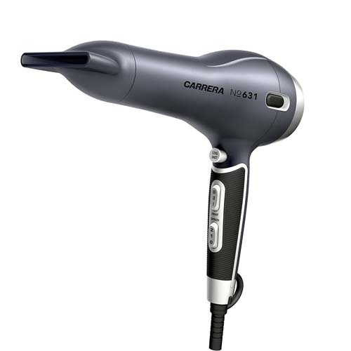 CARRERA hair dryer No 631 | Ion function | 3 heating levels 2 speeds