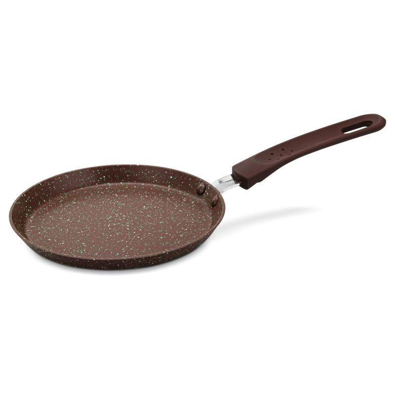 Fissman Crepe Pan Mosses Stone 18cm (Aluminum With Non-Stick Coating)