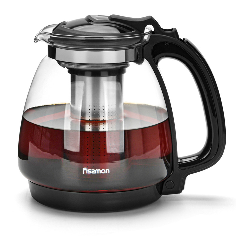 Fissman Tea Pot 1350ml With Filter (Glass)