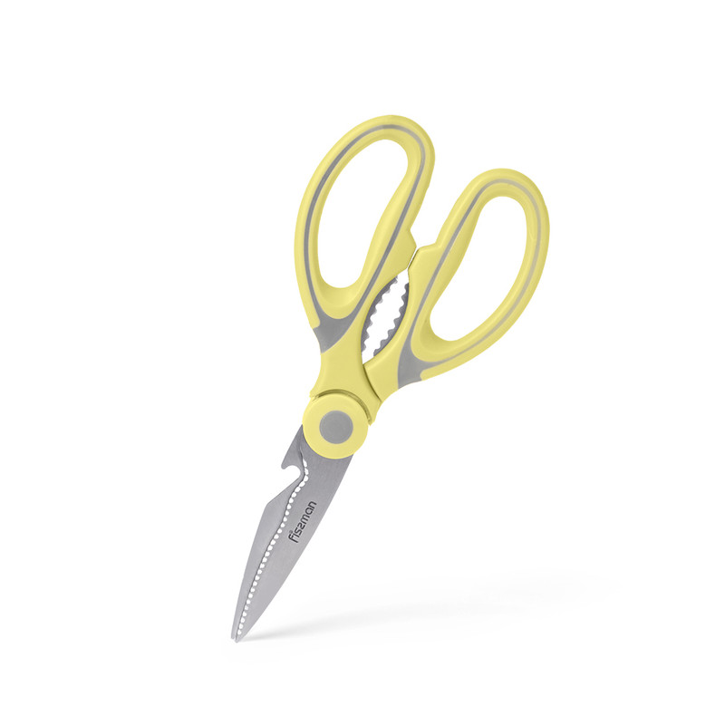 Fissman Scissor 20cm Multipurpose Stainless Steel Yellow