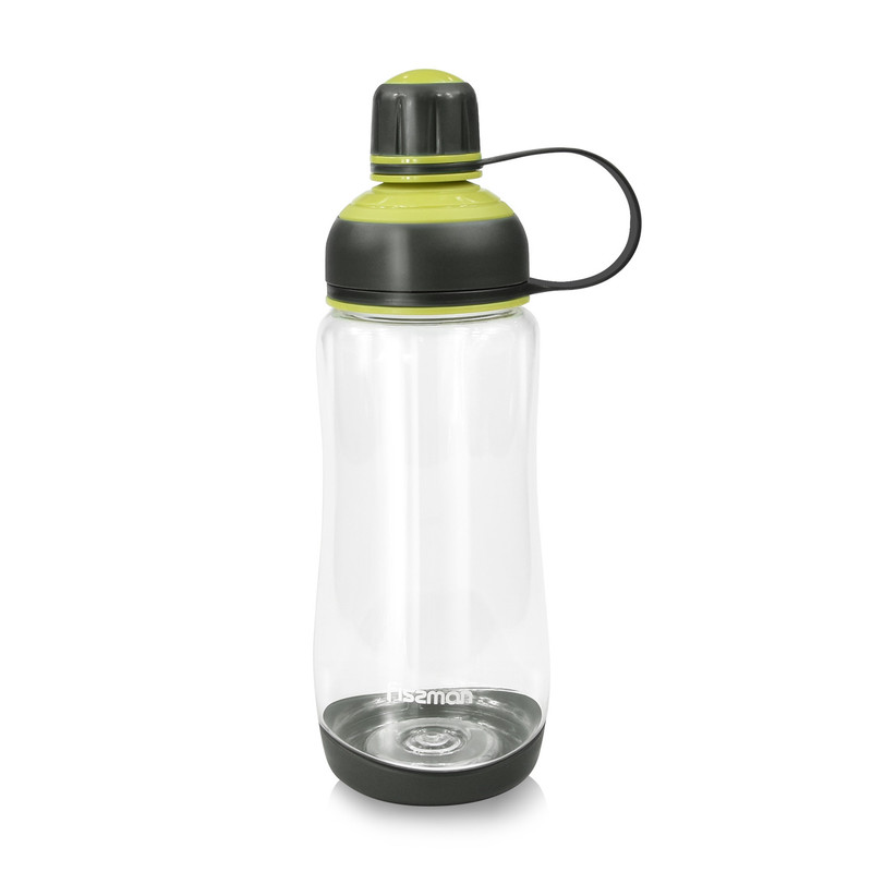 Fissman Plastic Water Bottle Green/Black