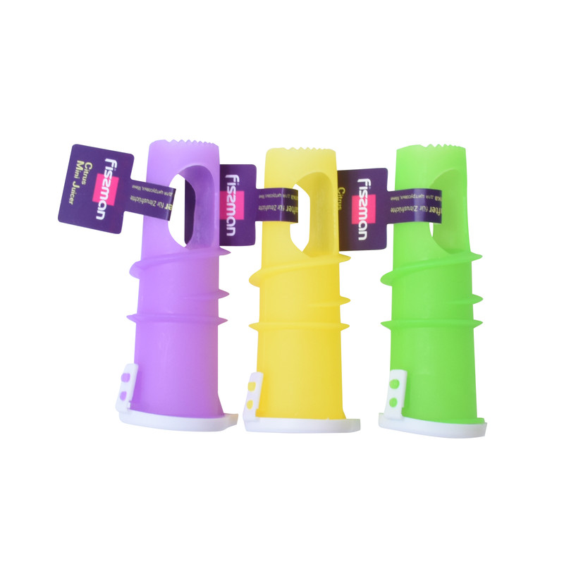 Fissman 3 Citrus Mini Fruit Juicer Set Multicolour 18x8cm
