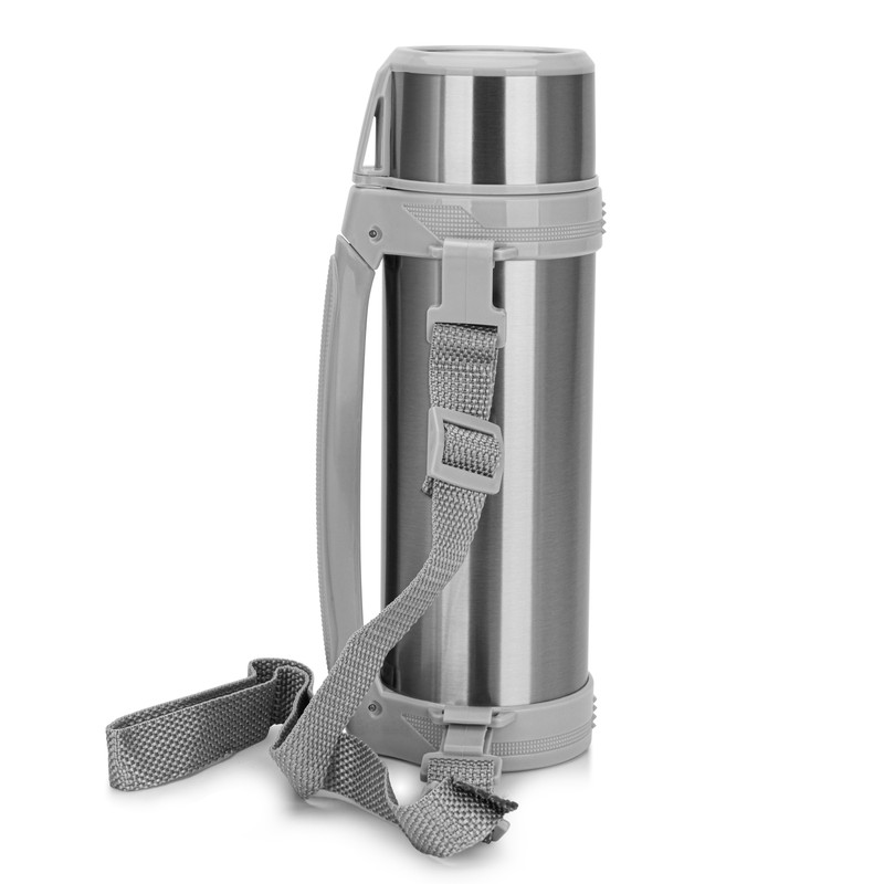 Fissman Double Wall Vacuum Bottle 1000ml (Stainless Steel)