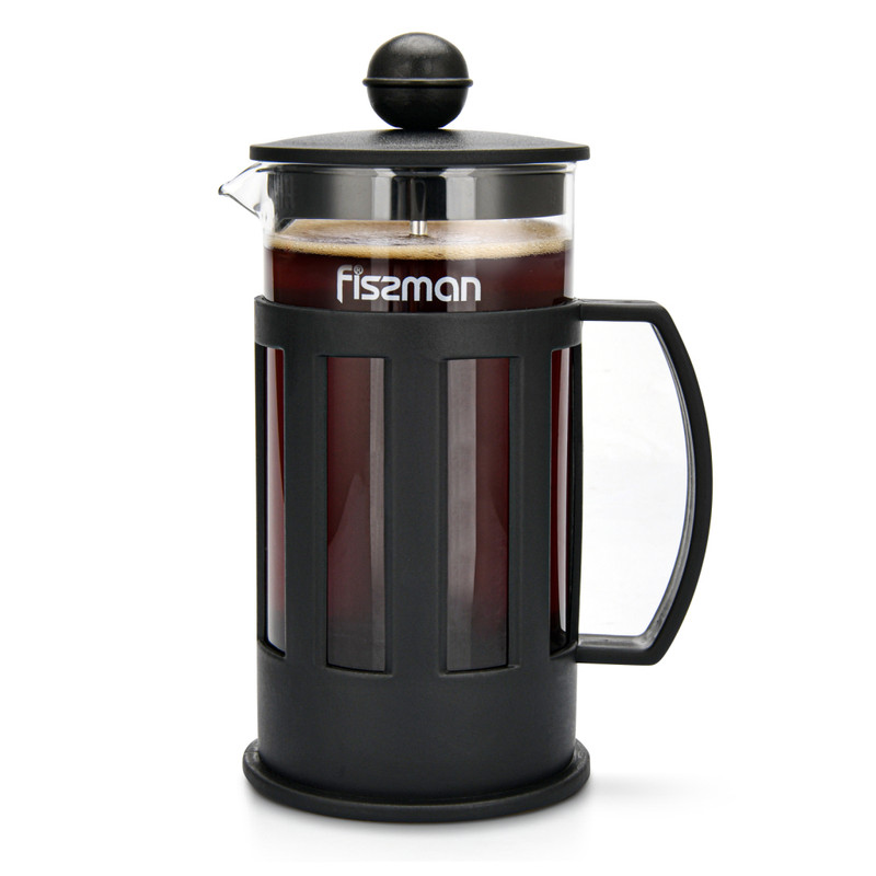 Fissman French Press Coffee Maker Camellia 350ml (Borosilicate Glass)