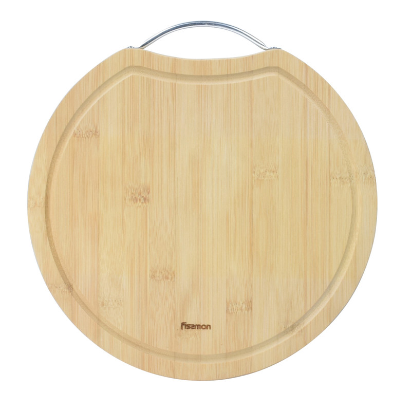 Fissman Cutting Board Round 30x30x1.6cm (Bamboo)