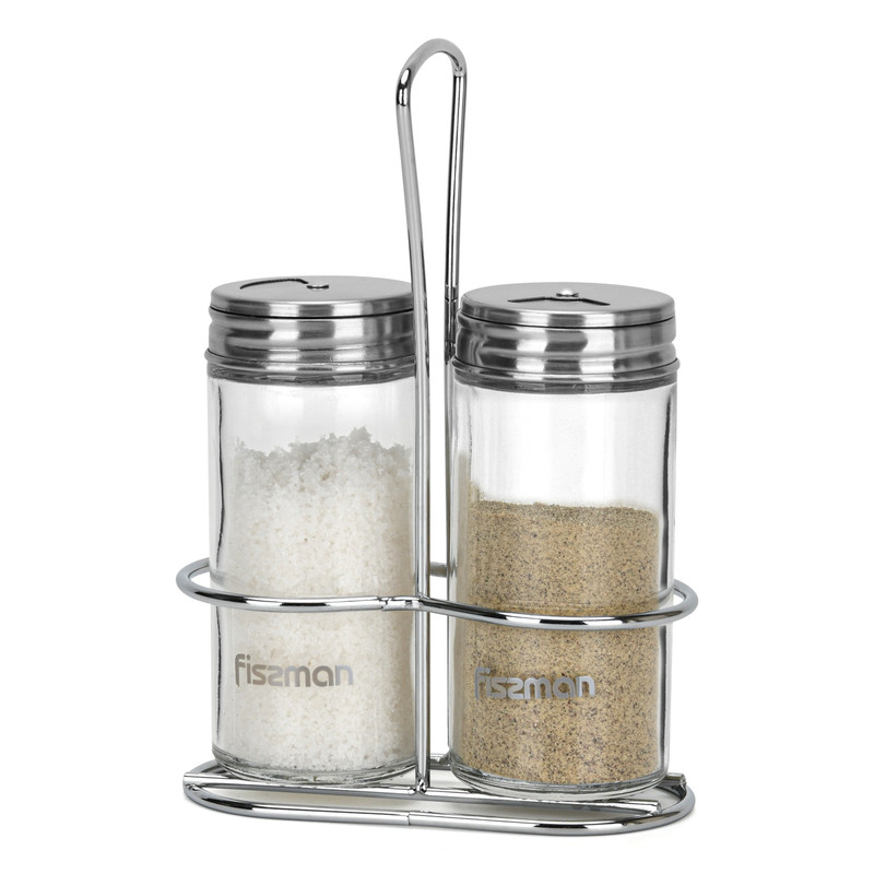 Fissman Condiment Set 3 Pcs (Glass)