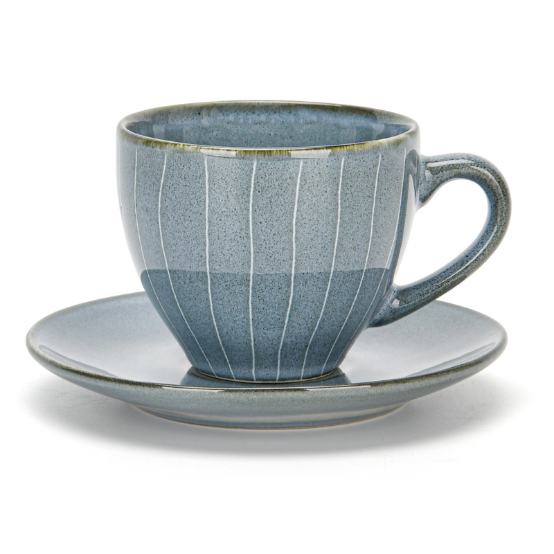 Fissman Set Joli Mug 220ml And Saucer 14.2cm (Ceramic)
