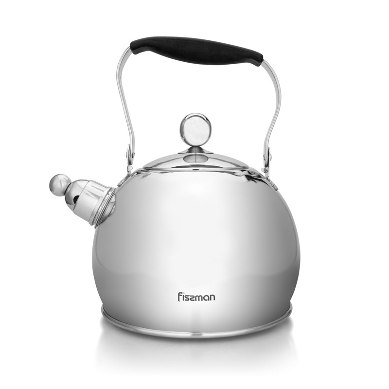 Fissman Whistling Kettle 3.0LTR Elis (Stainless Steel)