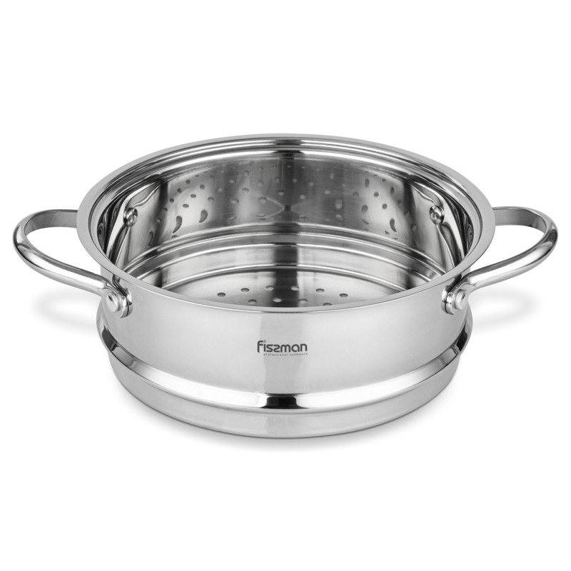 Fissman Steamer Insert 20x8cm With Two Side Handles (Stainelss Steel)