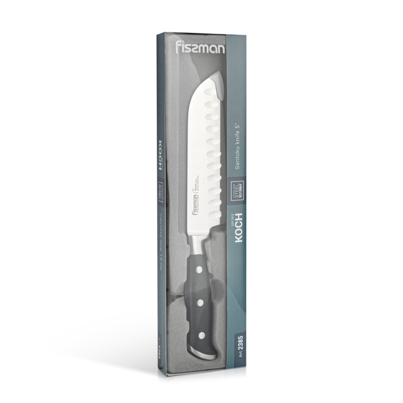 Fissman 5" Santoku Knife Koch (5cr15mov Steel)