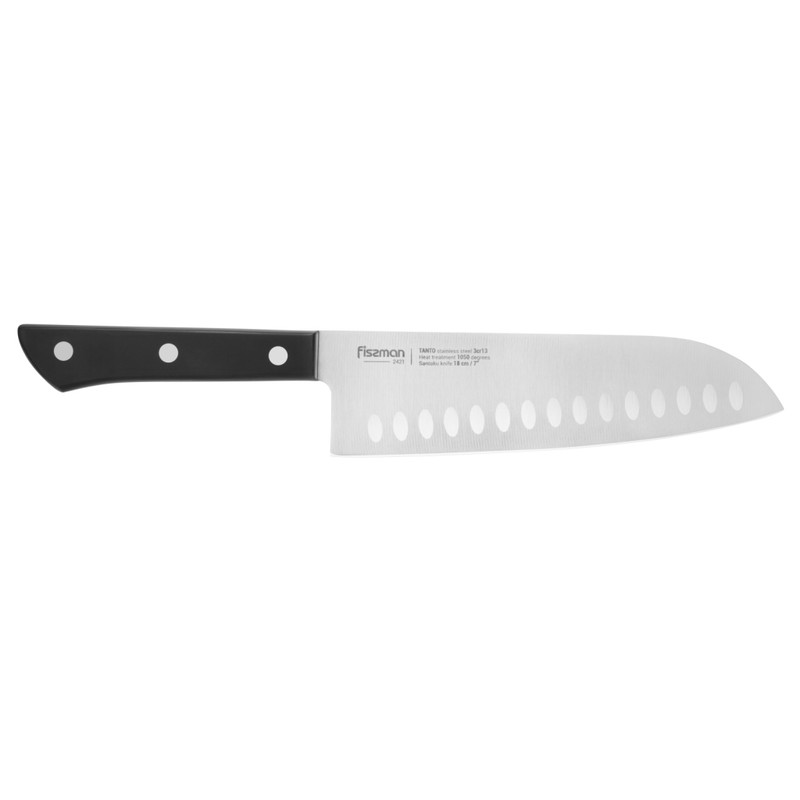 Fissman 7" Santoku Knife Tanto (3cr13 Steel)