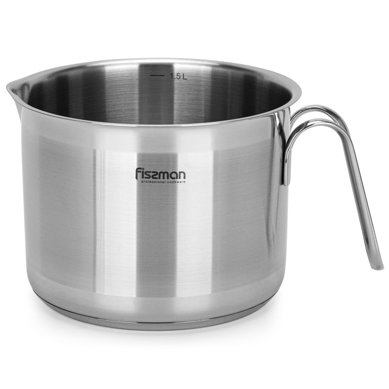 Fissman Milk Pot 14x11cm/1.5LTR (Stainless Steel)